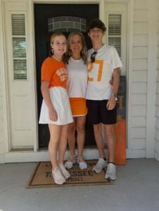 Attorney Jennifer McKinnish headed to a local Tennessee Tailgate